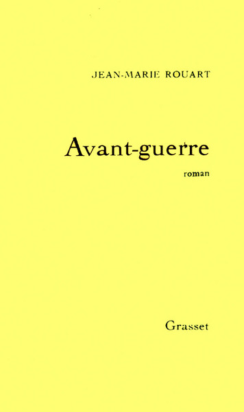 AVANT-GUERRE