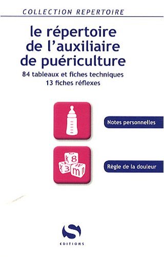 REPERTOIRE AUXILLIAIRE PUERICULTURE