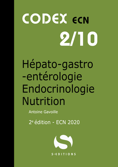 HGE - ENDOCRINOLOGIE - NUTRITION CODEX ECN 2/10