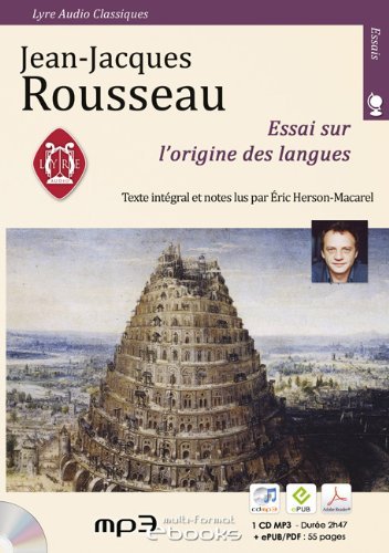 ESSAI SUR L´ORIGINE DES LANGUES