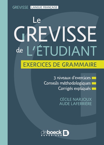 LE GREVISSE DE L´ETUDIANT - EXERCICES DE GRAMMAIRE