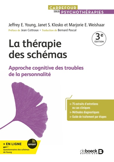 THERAPIE DES SCHEMAS - APPROCHE COGNITIVE DES TROUBLES DE LA PERSONNALITE