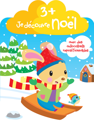 JE DECOUVRE NOEL 3+ LUGE , AVEC AUTOCOLLANTS