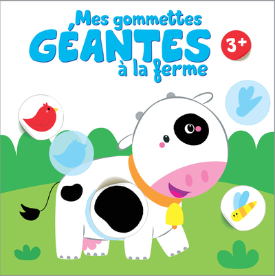 3+ MES GOMMETTES GEANTES A LA FERME : VACHE