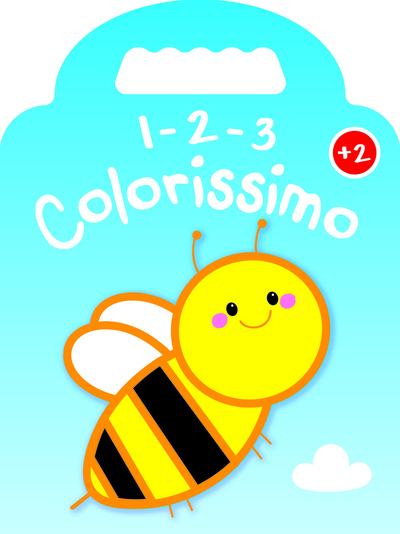 COLOR 1 2 3 COLORISSIMO +2 ANS ABEILLE