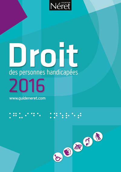 DROIT DES PERSONNES HANDICAPEES 2016