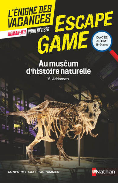 ESCAPE GAME CE2-CM1: AU MUSEUM D´HISTOIRE NATURELLE