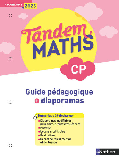 TANDEM - MATHS CP - GUIDE PEDAGOGIQUE + DIAPORAMAS
