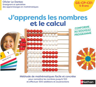 J´APPRENDS LES NOMBRES ET LE CALCUL - GS-CP-CE1 5-8 ANS