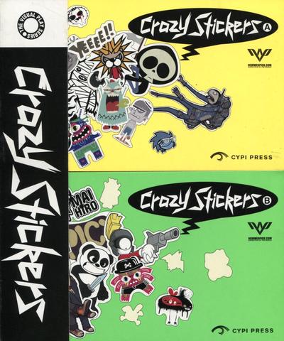 CRAZY STICKERS - A ET B.