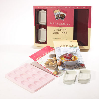 COFFRET MADELEINES ET CREMES BRULEES