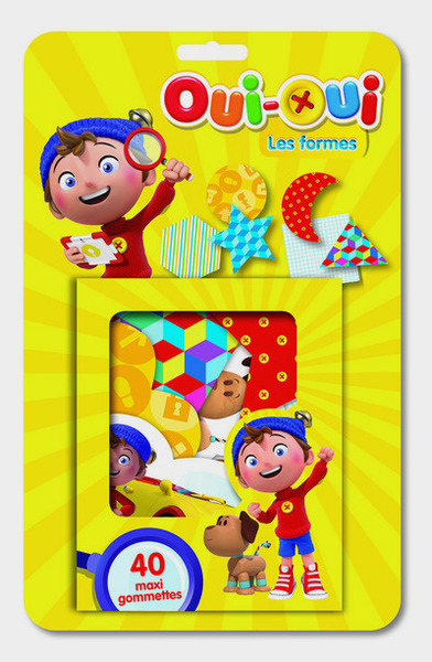 OUI-OUI LES FORMES - 40 MAXI GOMMETTES