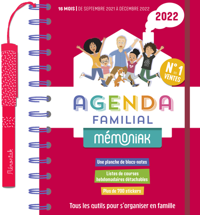 AGENDA FAMILIAL MEMONIAK 2021-2022