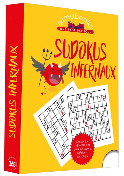 365 SUDOKUS INFERNAUX - ALMABOOKS