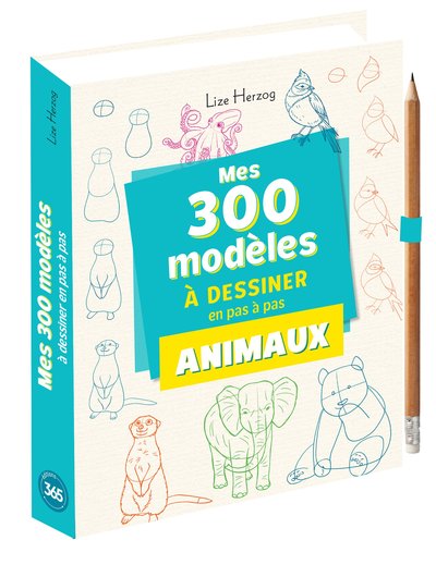MES 300 MODELES D´ANIMAUX A DESSINER EN PAS A PAS