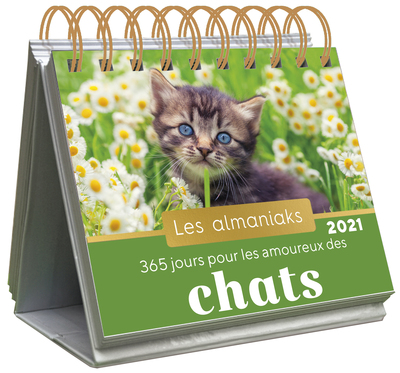 ALMANIAK 365 JOURS POUR LES AMOUREUX DES CHATS 2021