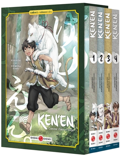 KEN´EN - COMME CHIEN ET SINGE - COFFRET - VOL. 01 A 04