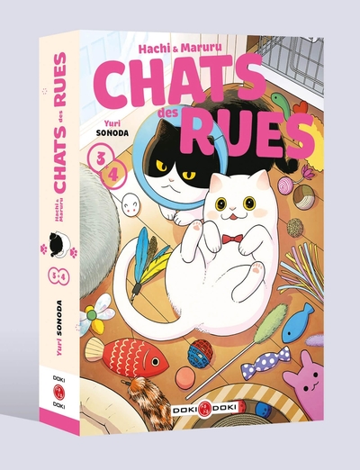 HACHI & MARURU - CHATS DES RUES - ECRIN - VOL 03 ET 04