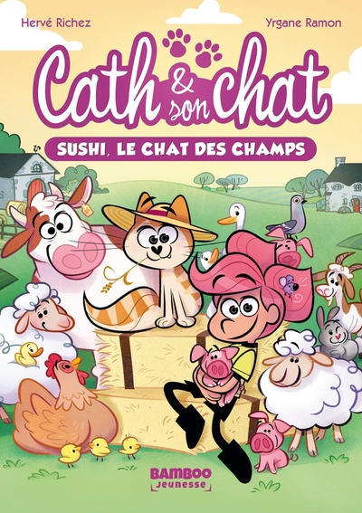 CATH ET SON CHAT - POCHE - TOME 03 - SUSHI, LE CHAT DES CHAMPS