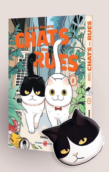 HACHI & MARURU - CHATS DES RUES - T01 - HACHI & MARURU - CHATS DES RUES - VOL. 01 + MAGNET OFFERT -
