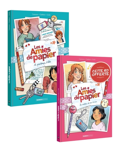 AMIES DE PAPIER - T01 + T02 - PACK PROMO
