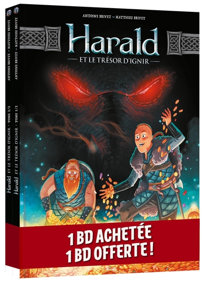 HARALD ET LE TRESOR D´IGNIR - PACK PROMO TOMES 01 ET 02