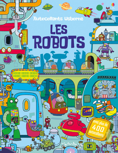 ROBOTS - AUTOCOLLANTS USBORNE