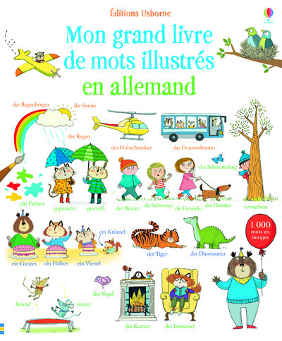 MON GRAND LIVRE DE MOTS ILLUSTRES EN ALLEMAND