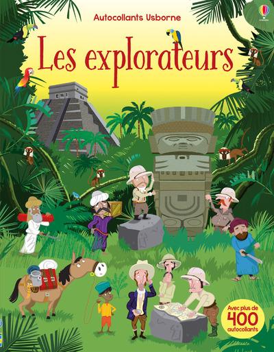 EXPLORATEURS - AUTOCOLLANTS USBORNE