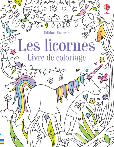 LICORNES - LIVRE DE COLORIAGE
