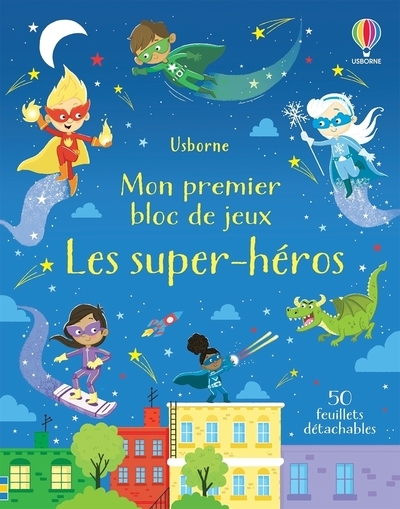 SUPER-HEROS - MON PREMIER BLOC DE JEUX