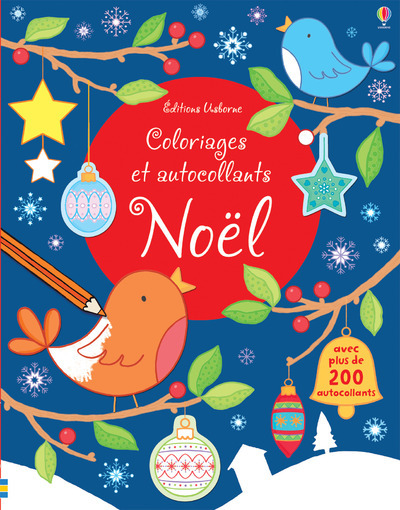 NOEL - COLORIAGES ET AUTOCOLLANTS
