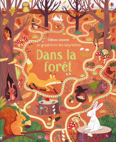 GRAND LIVRE DES LABYRINTHES - DANS LA FORET
