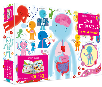 CORPS HUMAIN - COFFRET LIVRE ET PUZZLE