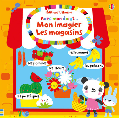 AVEC MON DOIGT... MON IMAGIER LES MAGASINS