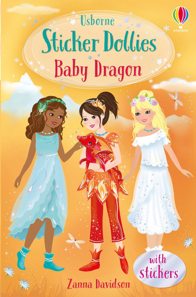 BABY DRAGON - USBORNE STICKER DOLLIES