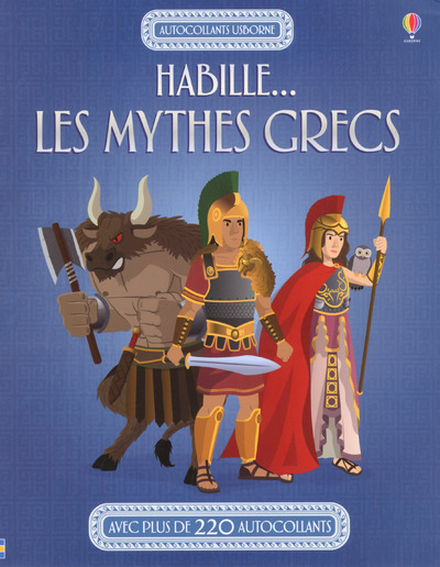 HABILLE... LES MYTHES GRECS - AUTOCOLLANTS USBORNE