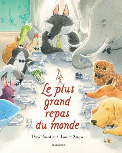 PLUS GRAND REPAS DU MONDE - ILLUSTRATIONS, COULEUR