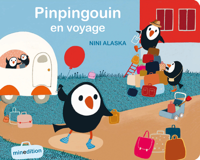 PINPINGOUIN EN VOYAGE - ILLUSTRATIONS, COULEUR