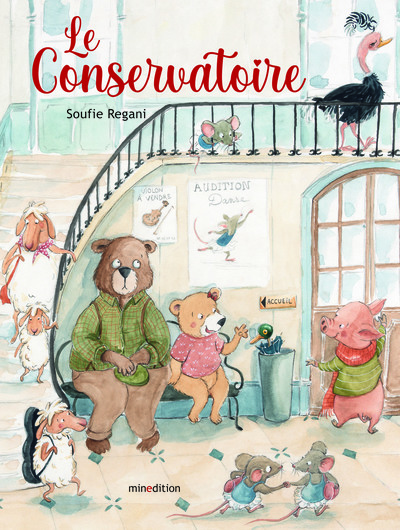LE CONSERVATOIRE - ILLUSTRATIONS, COULEUR