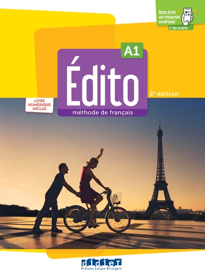 EDITO A1 - EDITION 2022 - LIVRE + LIVRE NUMERIQUE + DIDIERFLE.APP
