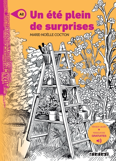 MONDES EN VF - UN ETE PLEIN DE SURPRISES - NIV. A2 - LIVRE + MP3