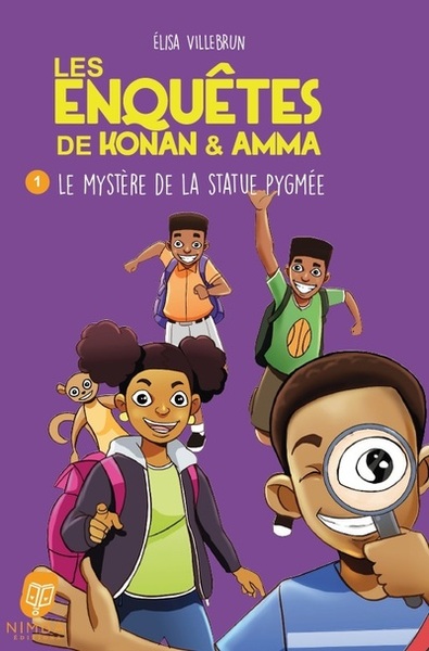 ENQUETES DE KONAN & AMMA - LE MYSTERE DE LA STATUE PYGMEE - TOME 01 - V