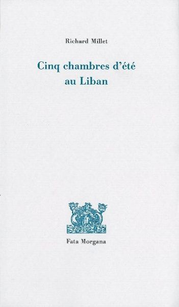 CINQ CHAMBRES D´ETE AU LIBAN