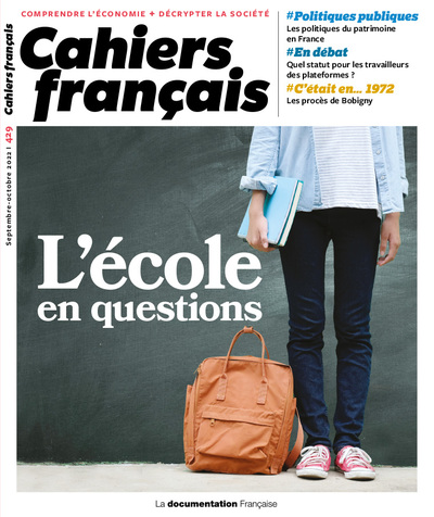 ECOLE EN QUESTIONS - CAHIERS FRANCAIS N 429 SEPTEMBRE OCTOBRE 2022