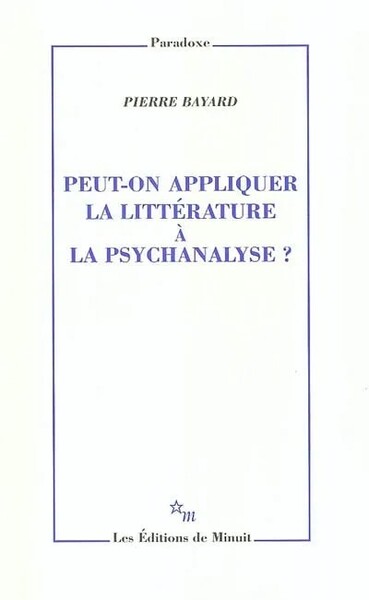 PEUT-ON APPLIQUER LITTERATURE A PSYCH.