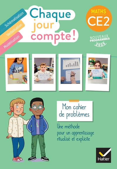 CHAQUE JOUR COMPTE - MATHS CE2 - ED. 2025 - CAHIER DE PROBLEMES