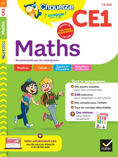 CHOUETTE - MATHS CE1 - CAHIER D´ENTRAINEMENT RECOMMANDE PAR LES ENSEIGNANTS