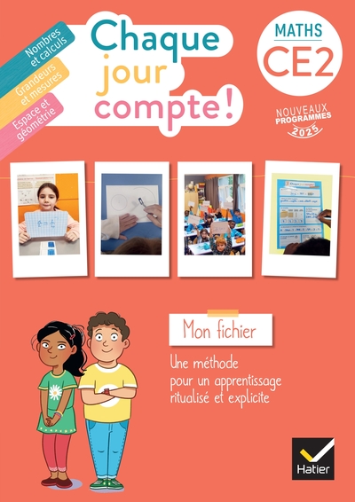 CHAQUE JOUR COMPTE - MATHS CE2 - ED. 2025 - FICHIER ELEVE
