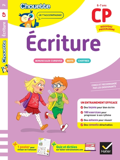ECRITURE CP - CAHIER DE SOUTIEN NOUVEAU PROGRAMME - LECONS ET EXERCICES CORRIGES